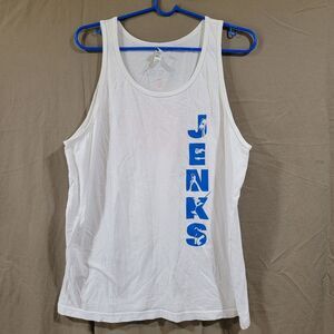 Bella+canvas size LARGE men's michelob ULTRA red white blue tank top